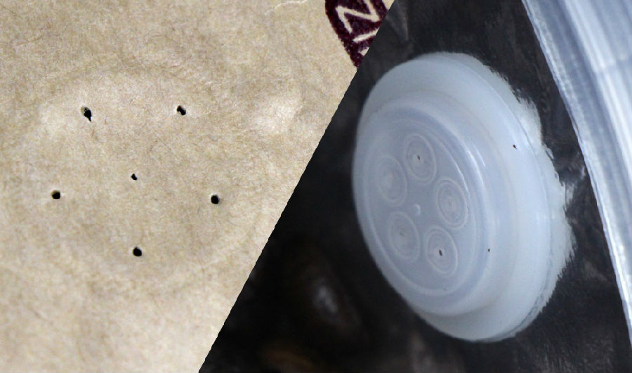 평평한 바닥 Kraft 종이 주머니