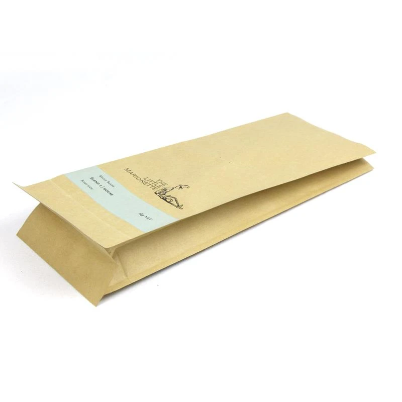 크래프트 종이 알루미늄 호일 백 밸브 8 개 측면 밀봉 Kraft Paper Aluminium Foil Bag With Valve 8 Side Sealed