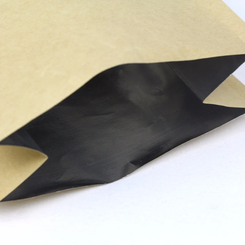 크래프트 종이 알루미늄 호일 백 밸브 8 개 측면 밀봉 Kraft Paper Aluminium Foil Bag With Valve 8 Side Sealed