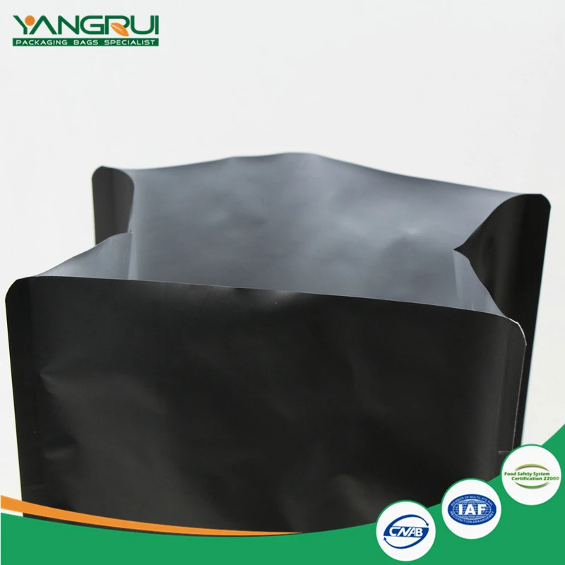 알루미늄 호일 커피 백 8 밸브 사이드 씰 Aluminium Foil Coffee Bag With Valve 8 Side Sealed