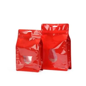 창을 가진 알루미늄 호일 Boxpouch