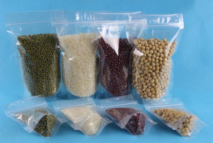 PET / CPP Transparenct Doypack 말린 과일 포장 봉투