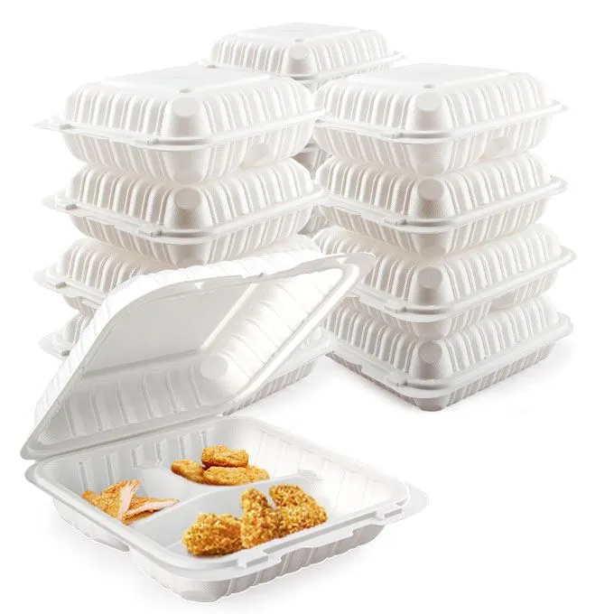 공장 가격 블랙 스퀘어 힌지 뚜껑 플라스틱 테이크 아웃 식품 포장 프라이드 치킨 상자 식품 용기 델리 숍