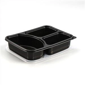 3칸 식품 용기