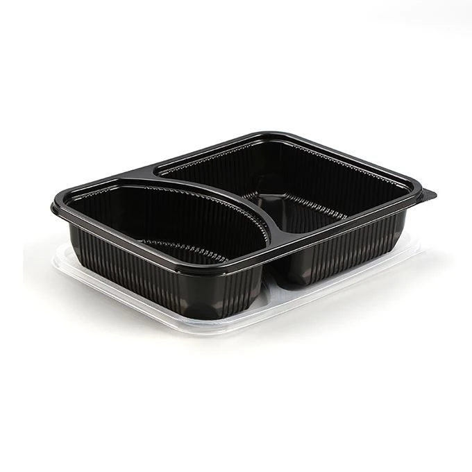 2칸 테이크아웃 도시락 상자