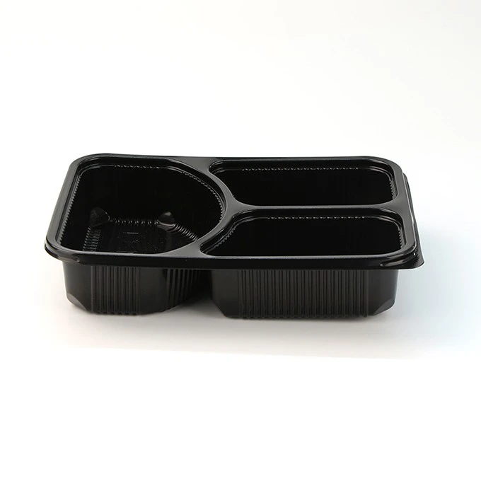3 Compartment Plastic Container