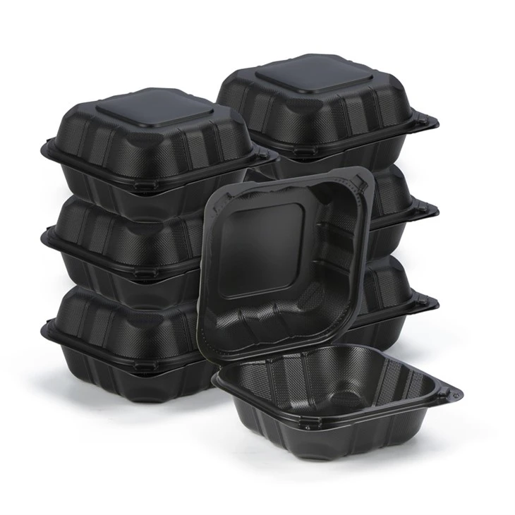 6x6 버거 MFPP 토고 식품 용기