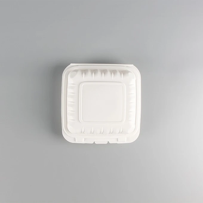 9x9 Hinged Food Container