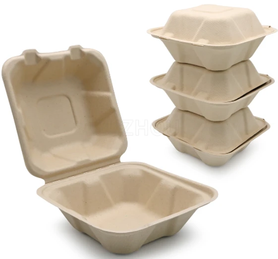 Bagasse 식품 용기 이동