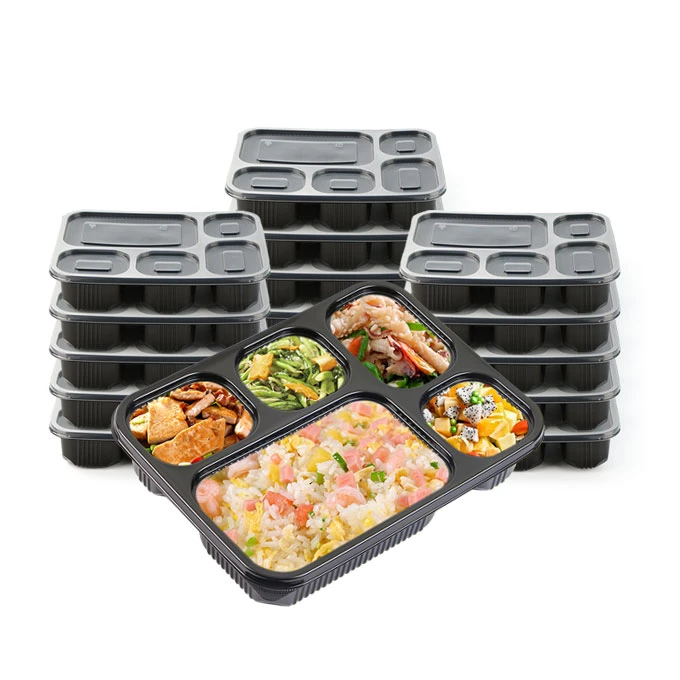 블랙 테이크아웃 용기