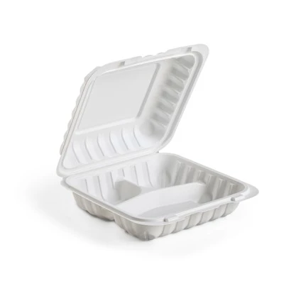 테이크 아웃 식품 용기 3칸