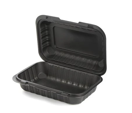 흑백 9x6인치 식품 상자