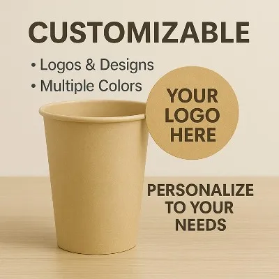 Custom Logo Paper Cups Custom Logo Paper Cups