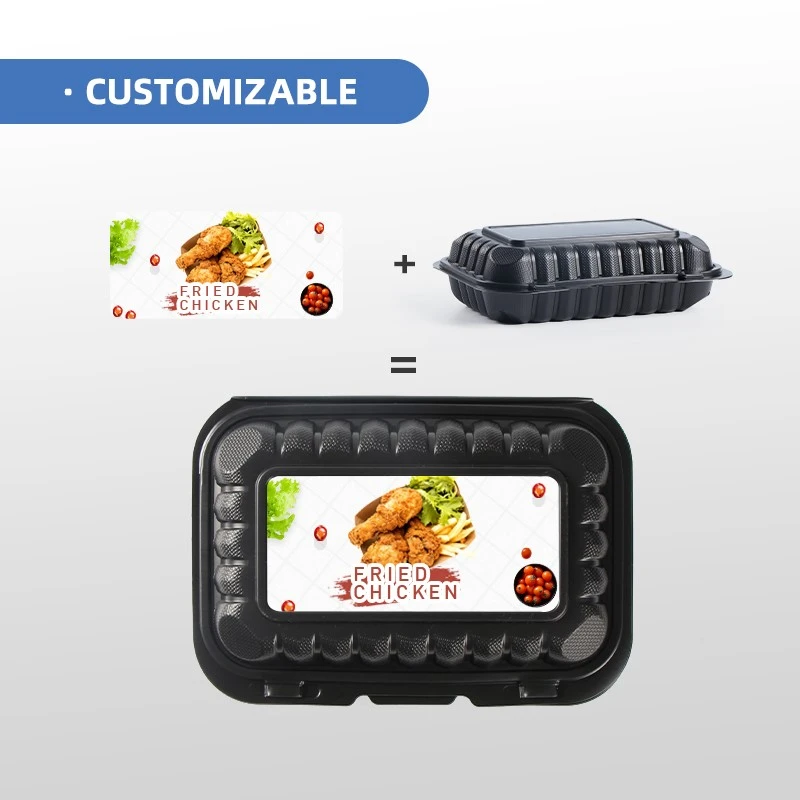 Clamshell To-go Boxes