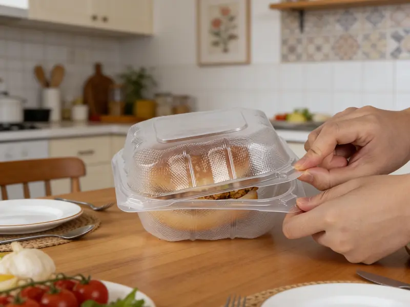 clear food containers