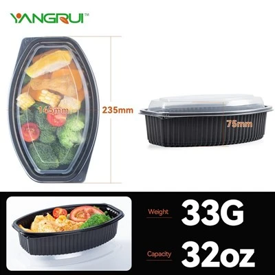 32 Oz Oval Shape Food Box 32 Oz Oval Shape Food Box